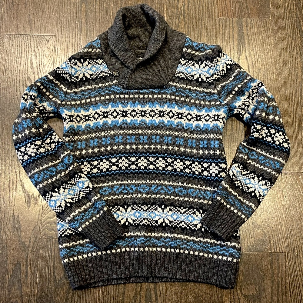 H&M Men’s Printed Sweater - Size S
